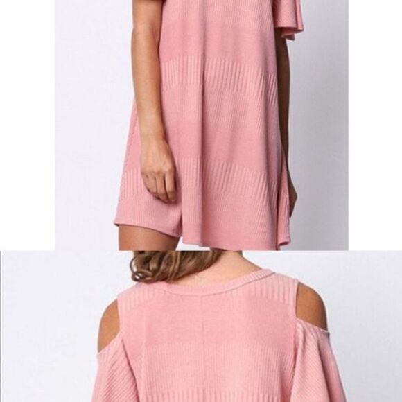 Paper Crane Lazy Sundays Pink Dress Size Sm - Picture 2 of 12